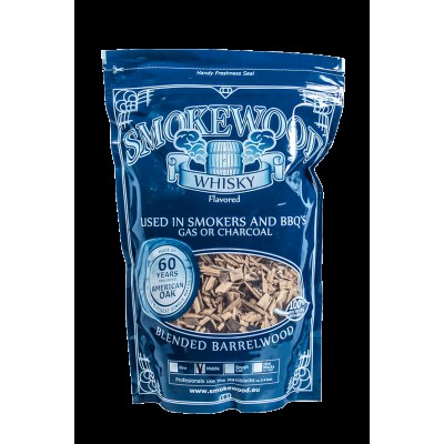 Тріска для копчення Smokewood Віскі, середня, 0,85 кг