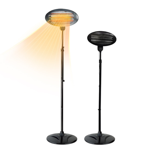 Купить Электрический инфракрасный обогреватель GRILLI 2000w, черный - 77009539 в магазине Grill Point