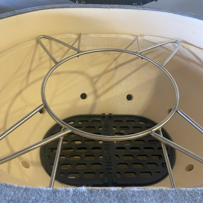 Кольцо под котел для Primo XL oval из нержавеющей стали.