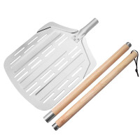 Лопатка для пиццы и выпечки с 2-мя ручками нержавеющая сталь GRILLI