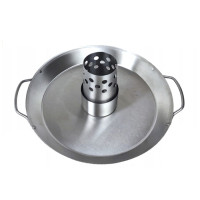 Стойка для курицы с поддоном нерж GRILLI