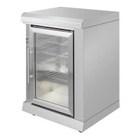 Встроенный модуль с холодильником из нержавеющей стали GRILLI