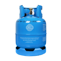 Газовый баллон металлический 9кг, 19л, GRILLI