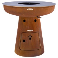 Дров'яний гриль ReMundi NERO M