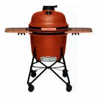Керамічний вугільний гриль BergHOFF, червоно-коричневий