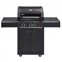 Газовий гриль Enders Kansas Black Pro 3 K Turbo new