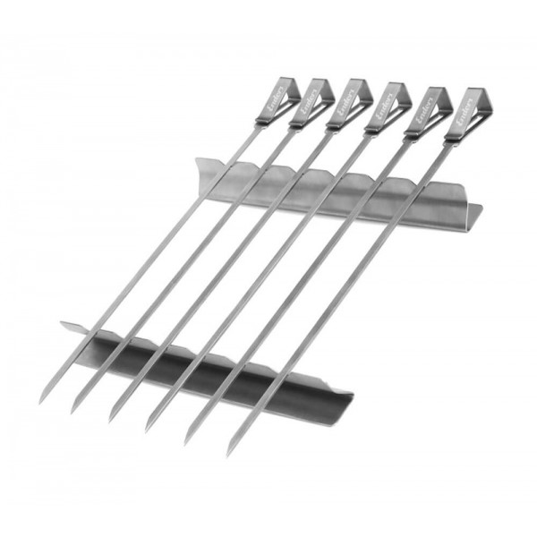 Купить Набір шампурів для шашлику на підставці, 6 шт. Enders - 8802 в магазине Grill Point