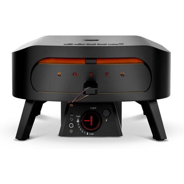 Купить Піч для піци на газу COZZE 13" CLASSIC ROTANTE, чорна - 90434 в магазине Grill Point