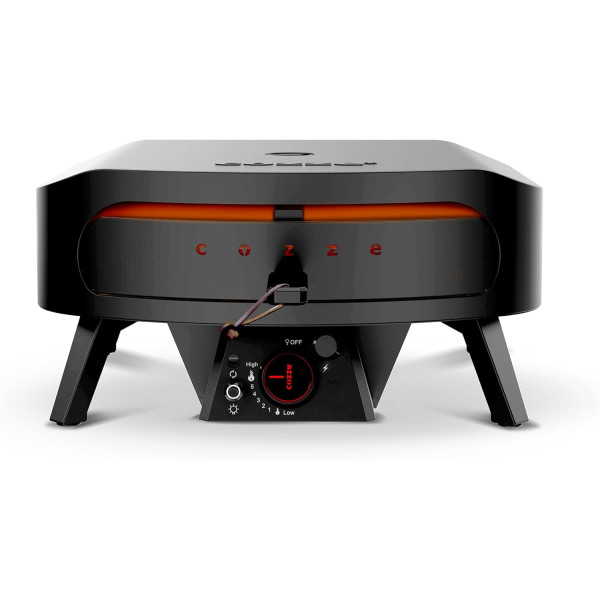 Купить Піч для піци на газу COZZE 17" CLASSIC ROTANTE, чорна - 90437 в магазине Grill Point