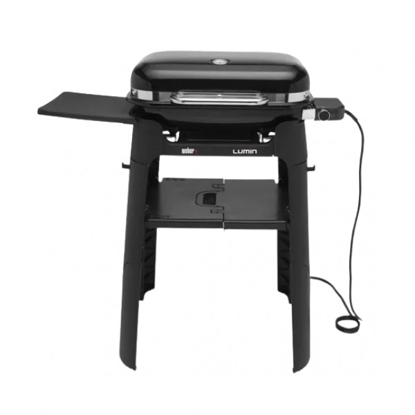 Купить Гриль електричний Weber Lumin з підставкою, чорний - 92010879 в магазине Grill Point