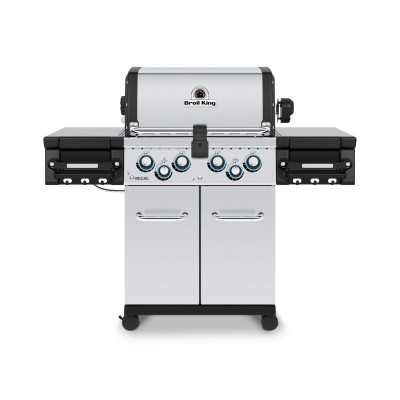 Газовый гриль Broil King REGAL S 490, нержавеющая сталь