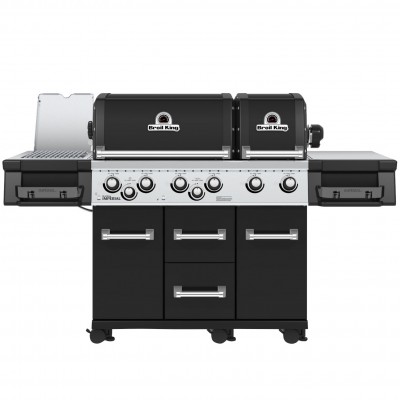 Газовый гриль Imperial 690 IR с инфракрасной горелкой, черный 