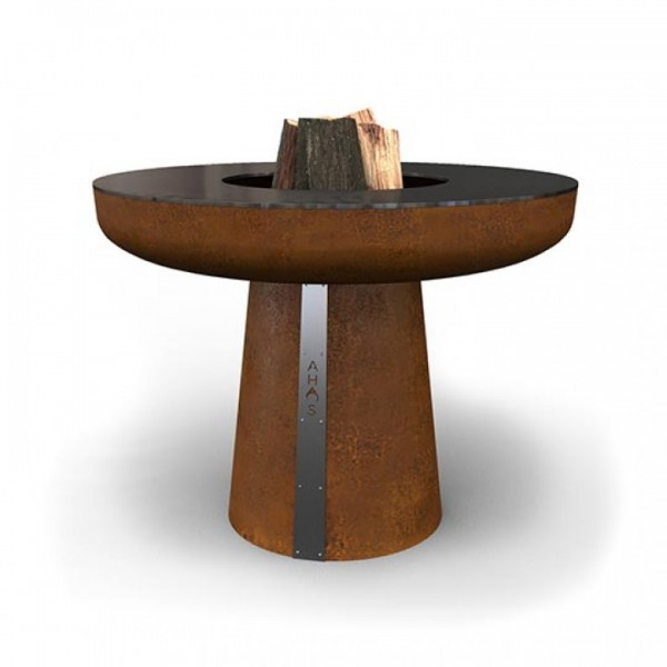 Купить Гриль-вогнище на дровах AHOS BIG SPHERE, 100 см, іржавий - AHOS-BIG-SPHERE-1 в магазине Grill Point