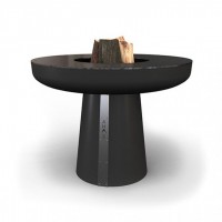 Гриль-вогнище на дровах AHOS BIG SPHERE, 100 см, чорний