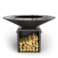 Дров'яний гриль-мангал AHOS BIG, чорний