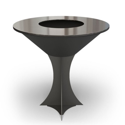 Дровяной гриль-мангал AHOS OLYMPIC 1000, черный