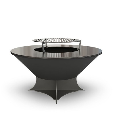 Дровяной гриль-мангал AHOS OLYMPIC 750 LOW, черный