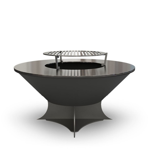 Купить Дров'яний гриль-мангал AHOS OLYMPIC 750 LOW, чорний - AHOS_OLYMPIC_750_LOW_BL в магазине Grill Point