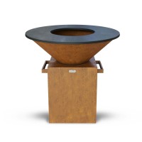 Дров'яний гриль-мангал AHOS ORIGINAL, іржавий