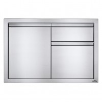 Встраиваемый элемент с 2-мя выдвижными ящиками и отсеком с дверью, малый 91х61 см Napoleon