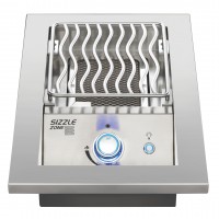 Одинарная инфракрасная горелка Napoleon SIZZLE ZONE для встраивания с крышкой из нержавеющей стали