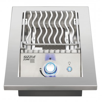 Одинарний інфрачервоний пальник Napoleon SIZZLE ZONE для вбудовування з кришкою з нержавіючої сталі