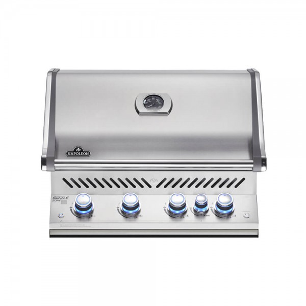Купить Встраиваемый газовый гриль Napoleon Prestige BIPRO 500, вертел в комплекте - BIPRO500RBPSS-3 в магазине Grill Point