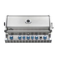 Вбудований газовий гриль Napoleon Prestige BIPRO 665, рожен у комплекті