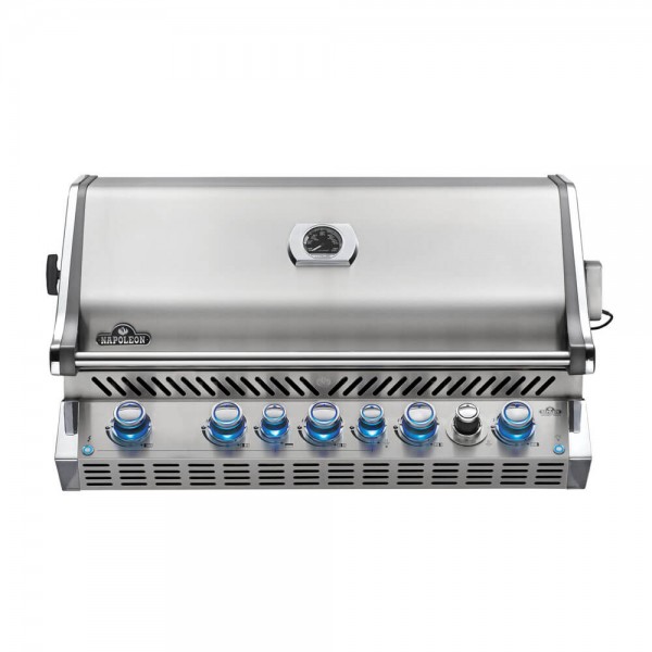 Купить Вбудований газовий гриль Napoleon Prestige BIPRO 665, рожен у комплекті - BIPRO665RBPSS-3 в магазине Grill Point