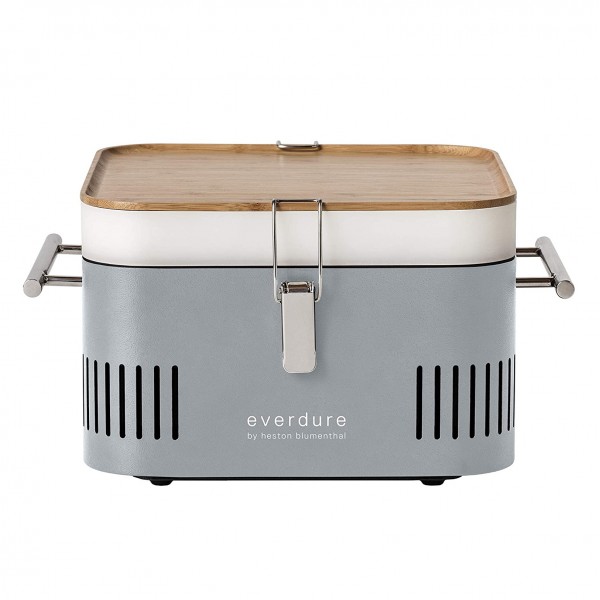 Купить Переносний вугільний гриль Everdure Cube, сірий - Cube_Grey в магазине Grill Point