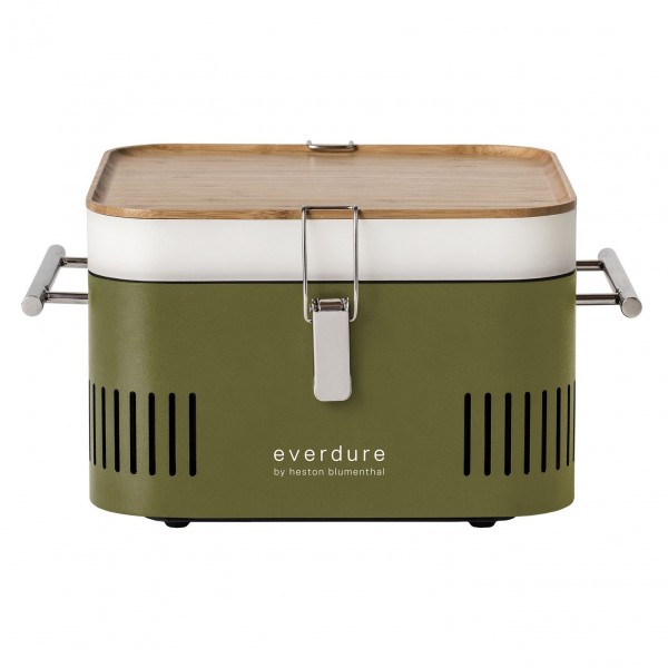 Купить Переносний вугільний гриль Everdure Cube, хакі - Cube_X в магазине Grill Point