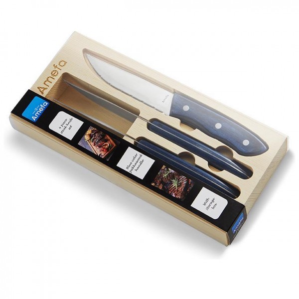 Купить Набор ножей Amefa Hercule, 4 пр. - F4917BLWA07SK8 в магазине Grill Point