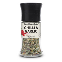 Суміш спецій Чілі та Часник у млині, 45г