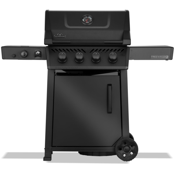 Купить Газовый гриль Napoleon Freestyle PRO 425 с 4-мя основными горелками и боковым SIZZLE ZONE, черный - FP425DSIBPK-1-RC в магазине Grill Point