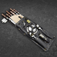 Набір шампурів "Мандрівник" в шкіряному кейсі 35 предметів