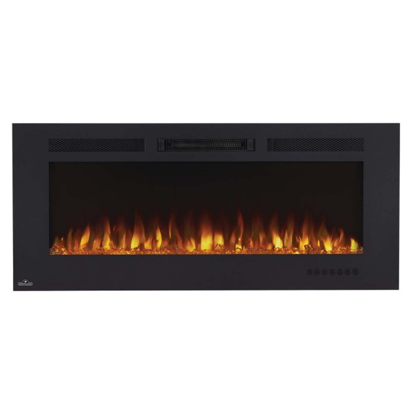 Купить Камин электрический горизонтальный Napoleon Allure Phantom 50 с металлической сеткой, черный мат. - NEFL50FH-MT в магазине Grill Point