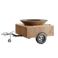 Гриль вогнище OFYR Trailer 01 Corten причіп