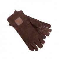 Шкіряні рукавички для гриля OFYR, коричневі