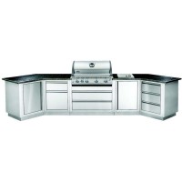 Конфігурація вуличної кухні Napoleon Oasis-400 з грилем Bilex 605