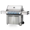 Газовый гриль Napoleon Prestige PRO 665 с инфракрасной горелкой, вертелом - PRO665RSIBPSS-3 фото_1 