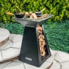 Дровяной гриль-очаг Quan Quadro Premium Medium Carbon 80 х 80 см - QN91014 фото_1 