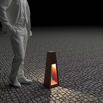 Світильник з внутрішнім освітленням Quan, коричневий, 60 см