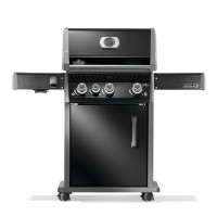 Газовий гриль Napoleon Rogue PRO 425 з  бічним  пальником SIZZLE ZONE, чорний