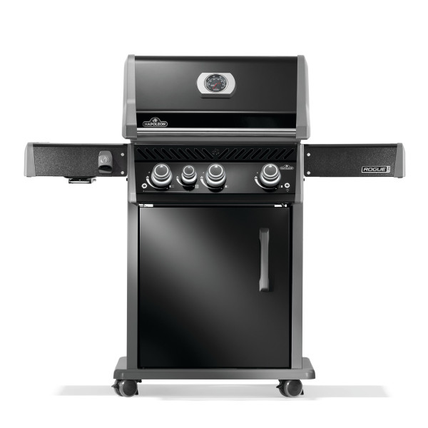 Купить Газовий гриль Napoleon Rogue PRO 425 з  бічним  пальником SIZZLE ZONE, чорний - RP425SIBPK-2 в магазине Grill Point
