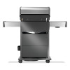 Газовий гриль Napoleon Rogue PRO-S 425, нержавіюча сталь, з бічним пальником SIZZLE ZONE, РОЖЕН У КОМПЛЕКТІ - RPS425RSIBPSS-2 фото_3 