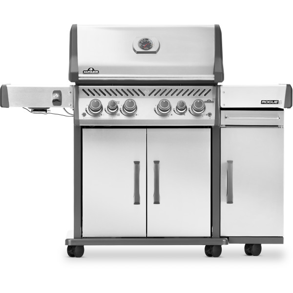Купить Газовий гриль Napoleon Rogue PRO-S 525 с тумбой, нержавіюча сталь, з бічним пальником SIZZLE ZONE, РОЖЕН У КОМПЛЕКТІ - RPS525RSIBPSS-2-2 в магазине Grill Point
