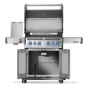 Газовий гриль Napoleon Rogue PRO-S 525, нержавіюча сталь, з бічним пальником SIZZLE ZONE, РОЖЕН У КОМПЛЕКТІ - RPS525RSIBPSS-2 фото_2 