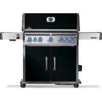 Газовий гриль Rogue PRO-S 625, бічна конфорка SIZZLE ZONE, рожен в комплекті, чорний