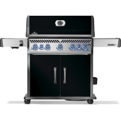 Газовый гриль Rogue PRO-S 625, боковая конфорка SIZZLE ZONE, вертел в комплекте, черный