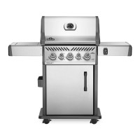 Газовый гриль Napoleon ROGUE-425 SE с инфракрасной горелкой, вертел в комплекте